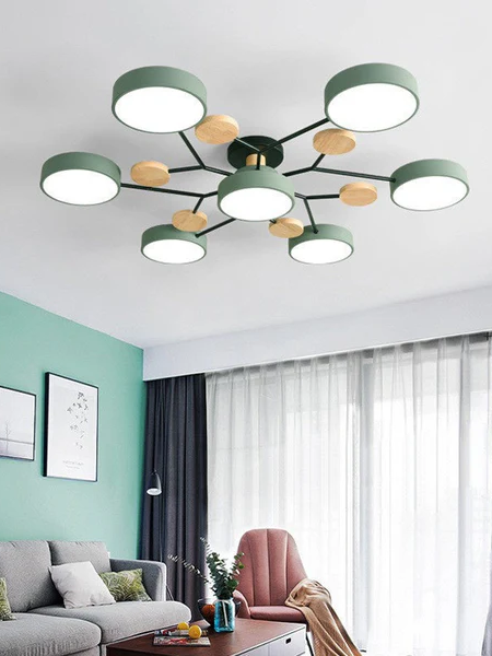 Nordic Branched Disc LED Ceiling Light