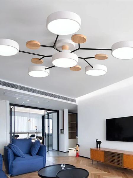Nordic Branched Disc LED Ceiling Light