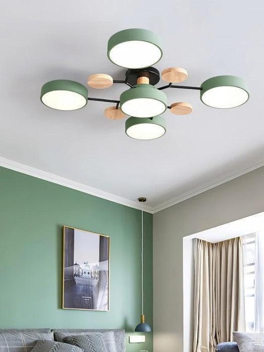 Nordic Branched Disc LED Ceiling Light