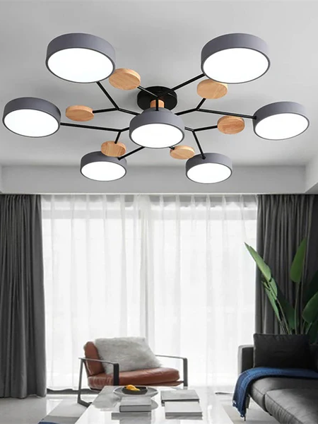 Nordic Branched Disc LED Ceiling Light