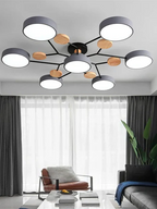 Nordic Branched Disc LED Ceiling Light