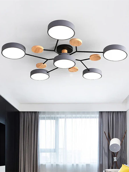 Nordic Branched Disc LED Ceiling Light