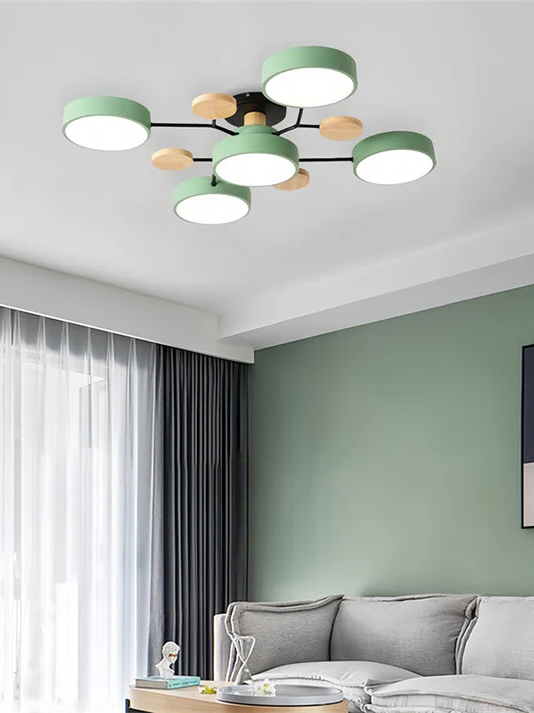Nordic Branched Disc LED Ceiling Light