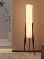 Nordwal Floor Lamp – Walnut & Brass