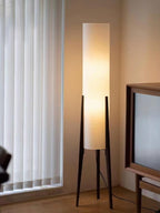 Nordwal Floor Lamp – Walnut & Brass