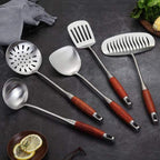 Osaka – Polished Stainless Steel Cooking Utensils Set 1