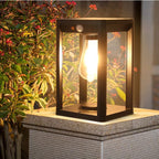 Pillar Solar Power Lamp – Durable Aluminum Outdoor Light with Motion Sensor 0