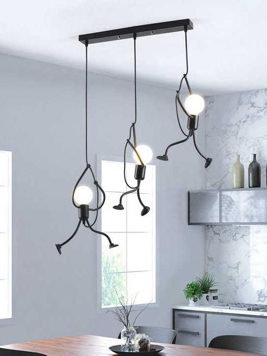Retro Iron Doll – Iron Pendant Light