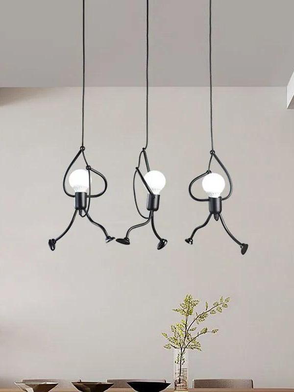 Retro Iron Doll – Iron Pendant Light