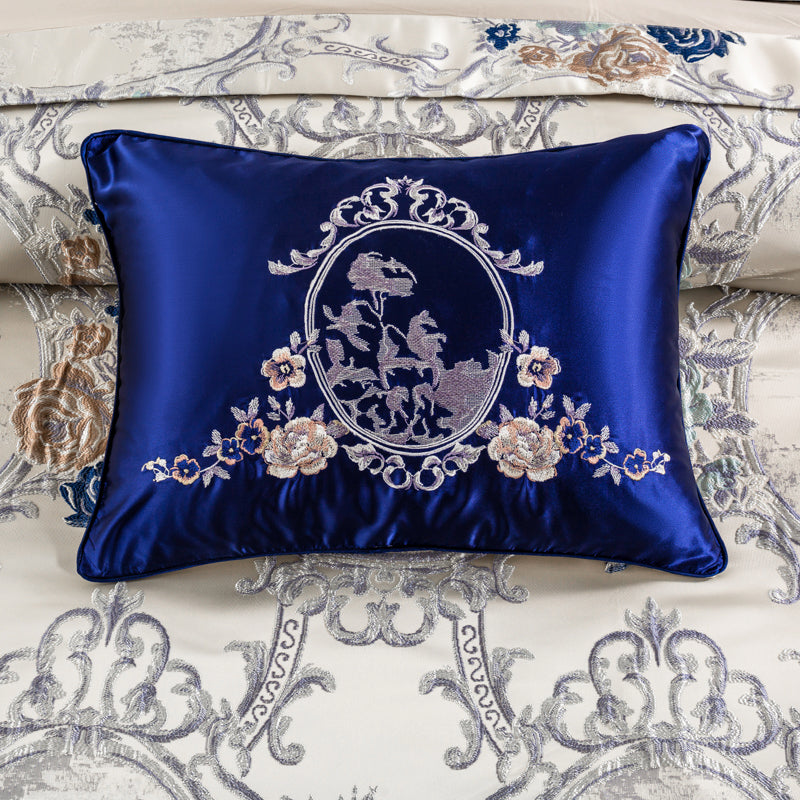 Rosamonde – Jacquard Cotton Bedding Set with Duvet Cover & Bedspread 8