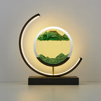 Sandlight™ – Acrylic & Iron 3D Sand Art Table Lamp 0