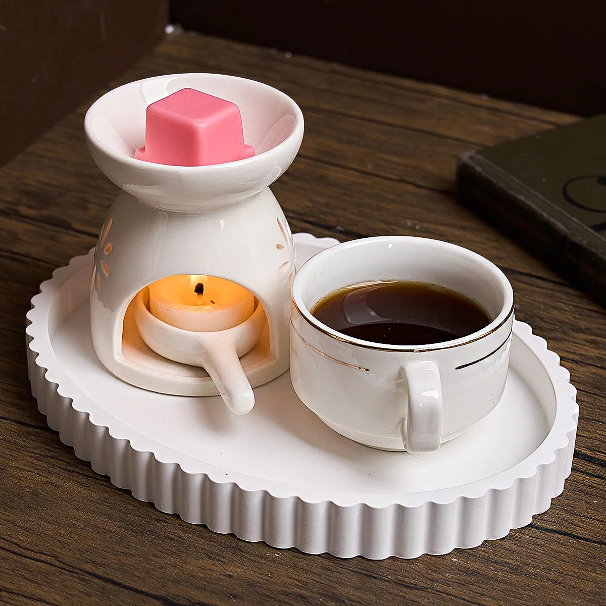 Scallop Edge Silicone Tray Molds 3