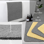 Shower Mat Non Slip Anti Mold Quick Drying 7