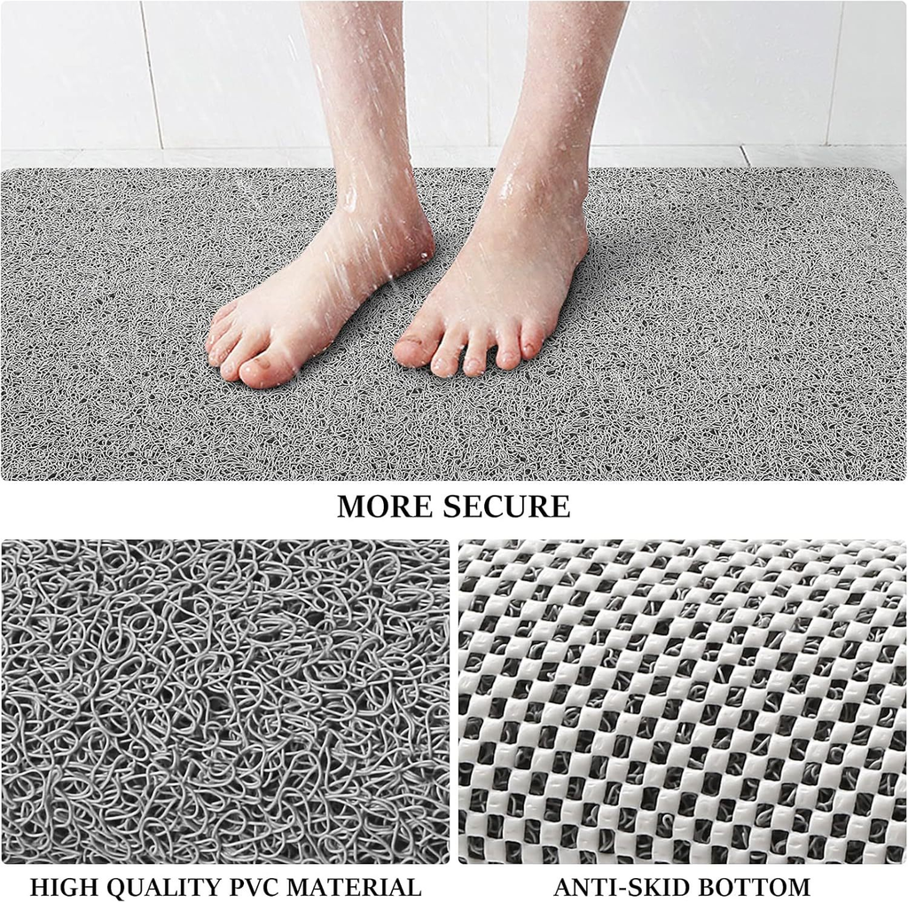 Shower Mat Non Slip Anti Mold Quick Drying 8