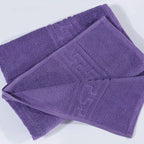 Soft and Premium Egyptian Cotton Towels - 600 GSM Purple, Set of 8 1