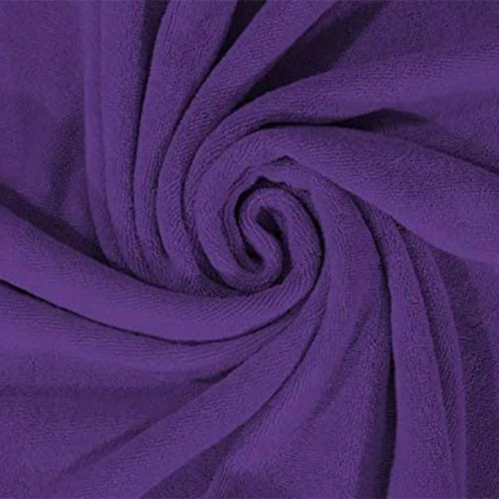 Soft and Premium Egyptian Cotton Towels - 600 GSM Purple, Set of 8 3