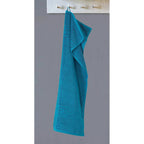 Soft and Premium Egyptian Cotton Towels - 600 GSM Teal, Set of 8 1
