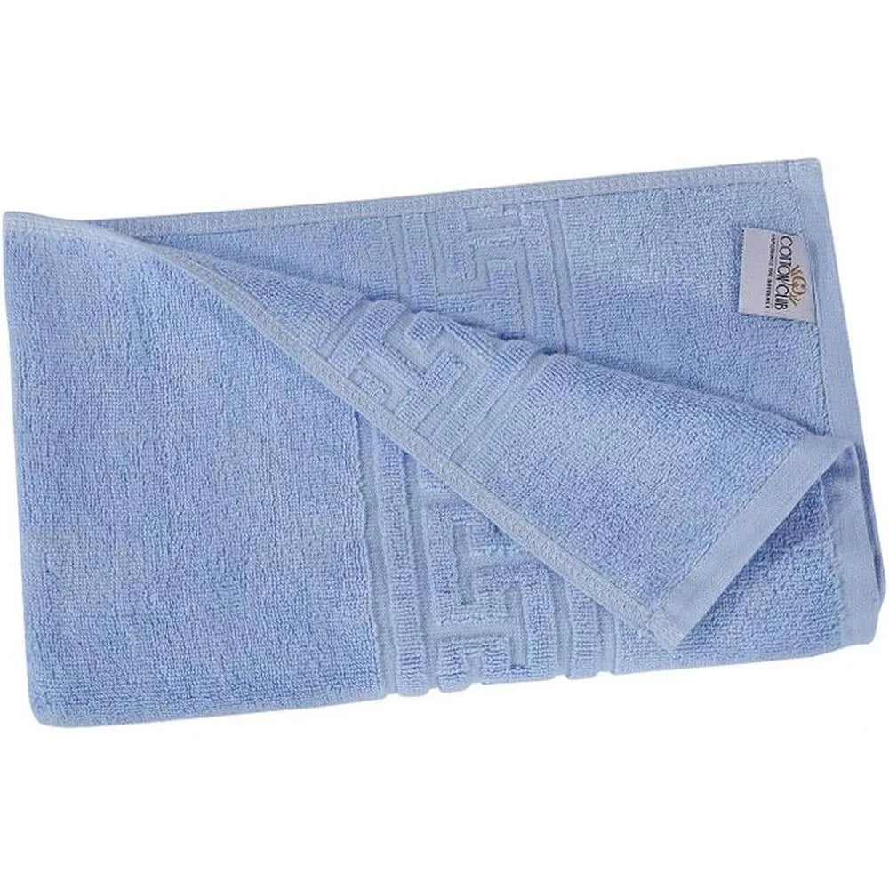 Soft and Premium Egyptian Cotton Towels - 700 GSM Sky Blue, Set of 8 3