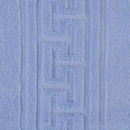 Soft and Premium Egyptian Cotton Towels - 700 GSM Sky Blue, Set of 8 7