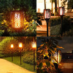 Solar-Powered Garden Torch – Elegant Metal Outdoor Light 3