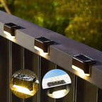 Solar-Powered LED Outdoor Wall Lights – Eco-Friendly Garden Lighting 0