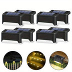 Solar-Powered LED Outdoor Wall Lights – Eco-Friendly Garden Lighting 3