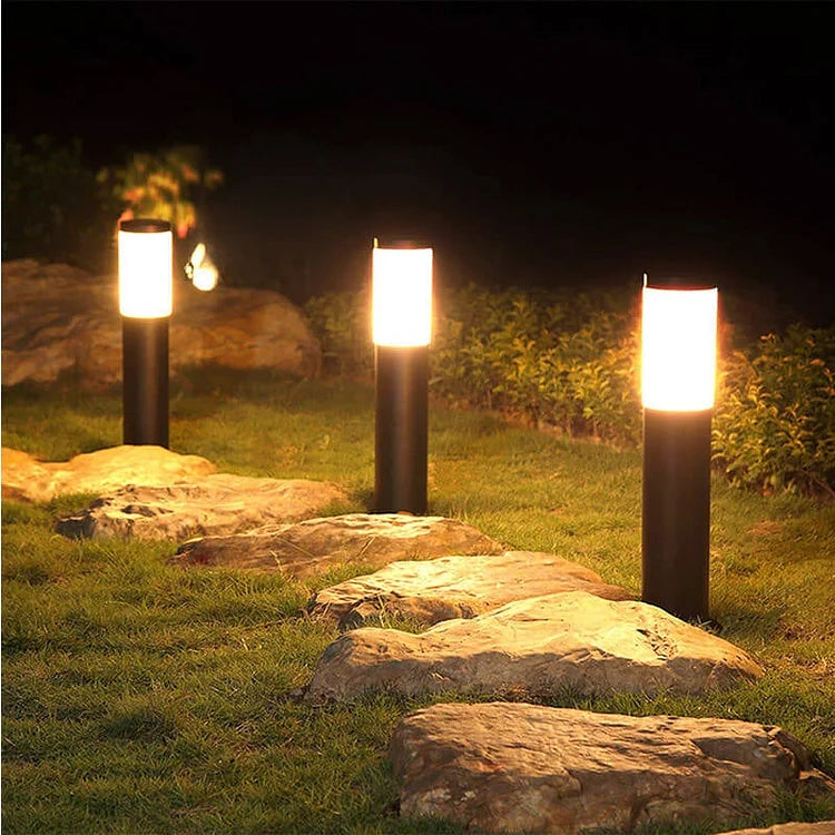 Solarglo™ – Stainless Steel Solar Garden Light 1