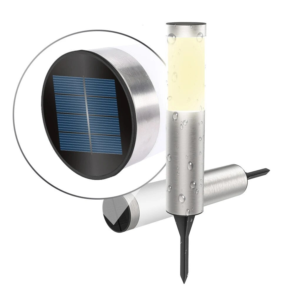Solarglo™ – Stainless Steel Solar Garden Light 6