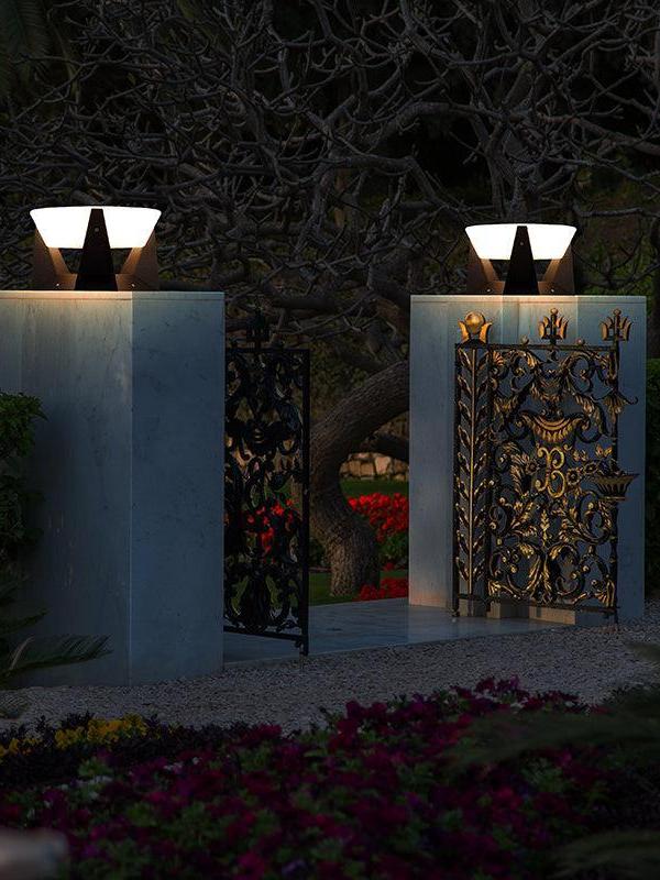 Solvara Outdoor Solar Post Light