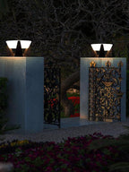 Solvara Outdoor Solar Post Light