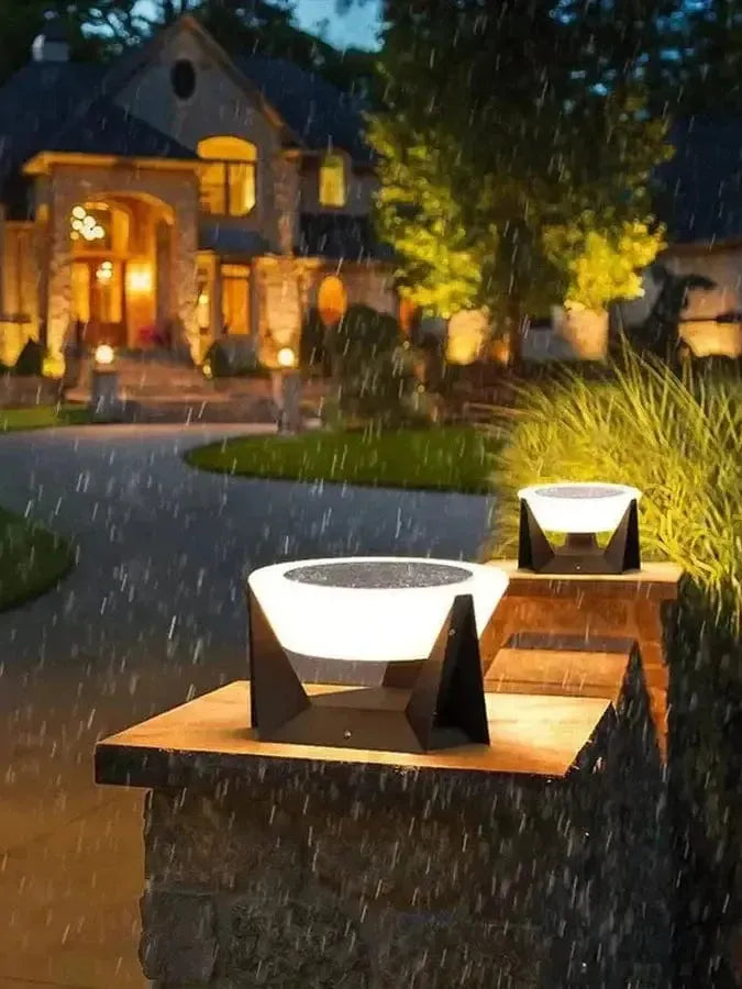 Solvara Outdoor Solar Post Light