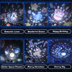 Starry Night Projector – ABS Plastic Galaxy Lamp 4