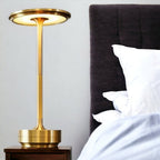 Stellarglo – Stainless Steel & Brass Cordless Table Lamp 3