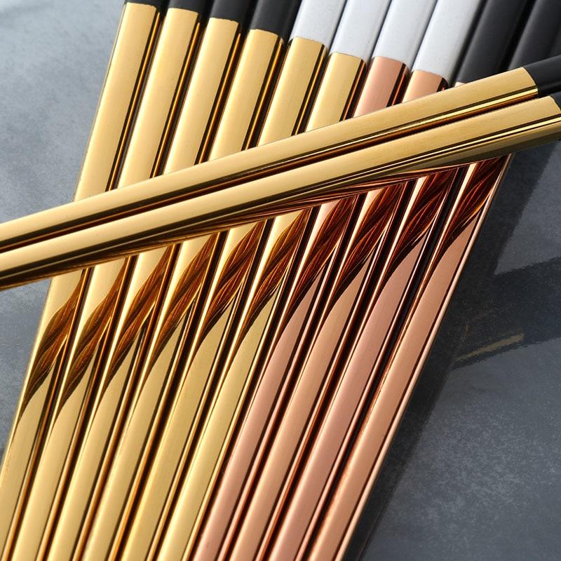 Tokyo – Mirror-Finished Stainless Steel Chopsticks 4