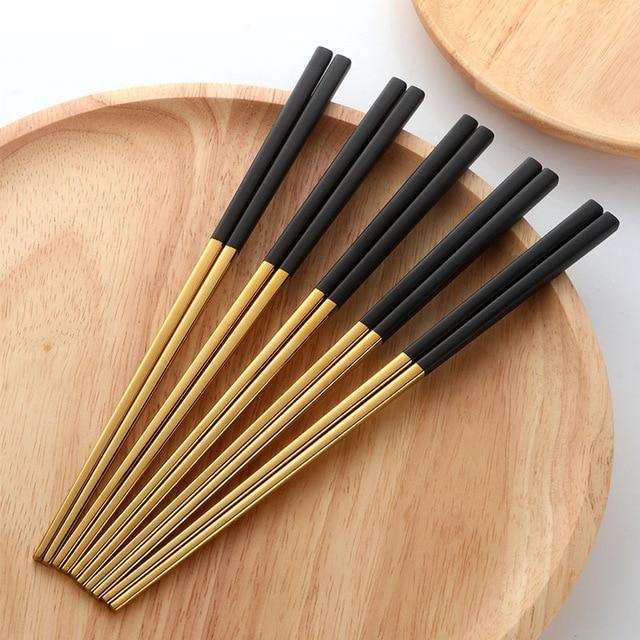Tokyo – Mirror-Finished Stainless Steel Chopsticks 5