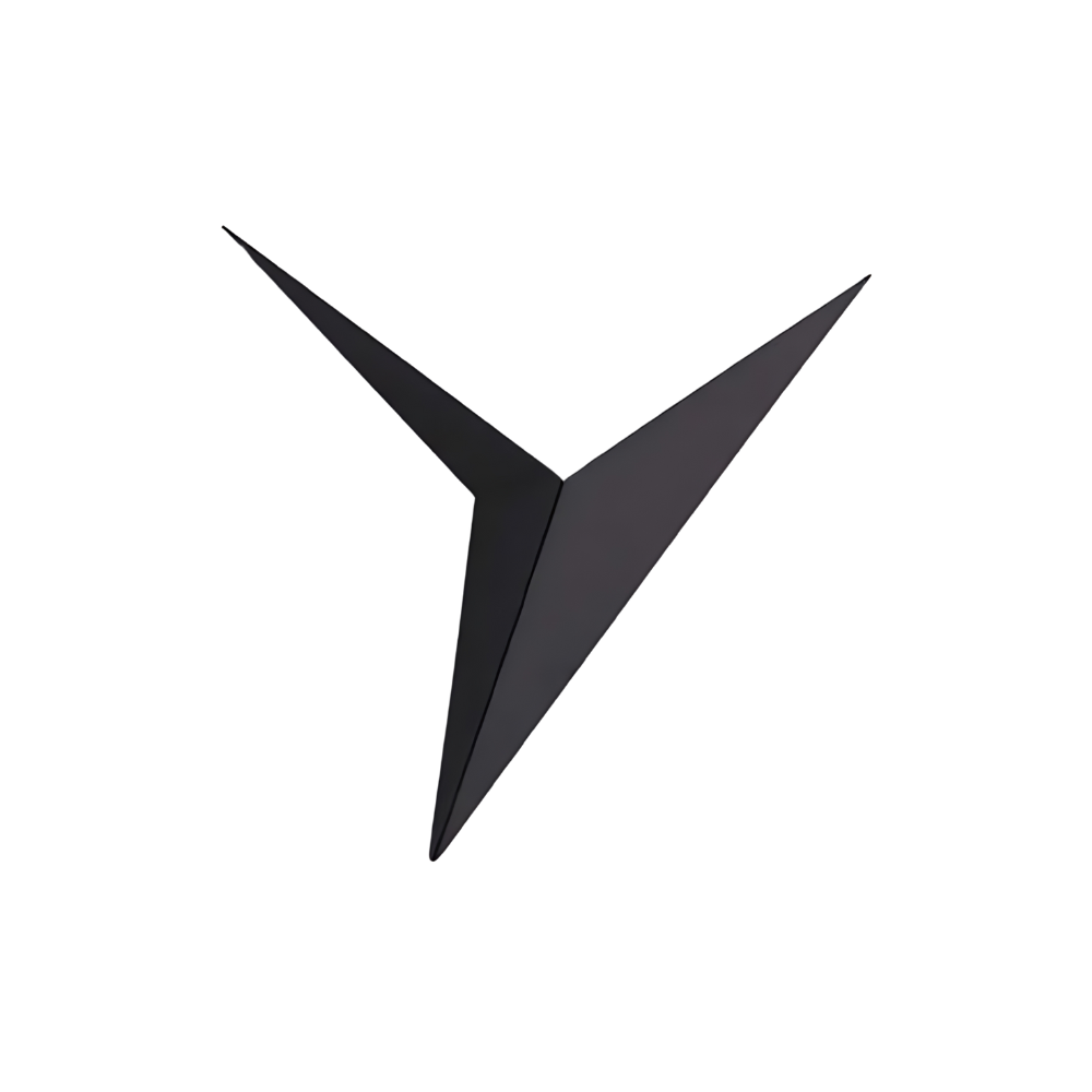 Triangular Glow – Modern LED Outdoor Wall Lamp 0