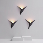 Triangular Glow – Modern LED Outdoor Wall Lamp 1