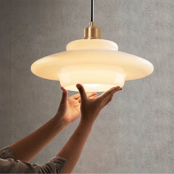 Milano Frosted Glass Pendant Light