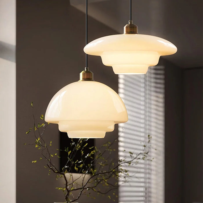 Milano Frosted Glass Pendant Light