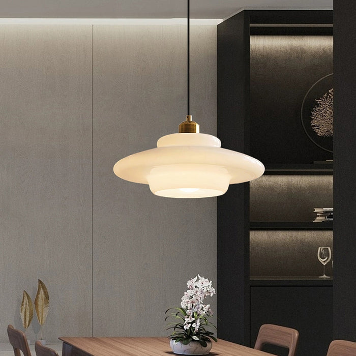 Milano Frosted Glass Pendant Light