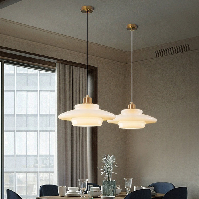 Milano Frosted Glass Pendant Light