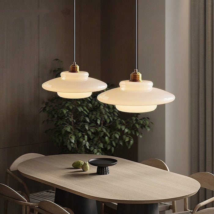 Milano Frosted Glass Pendant Light