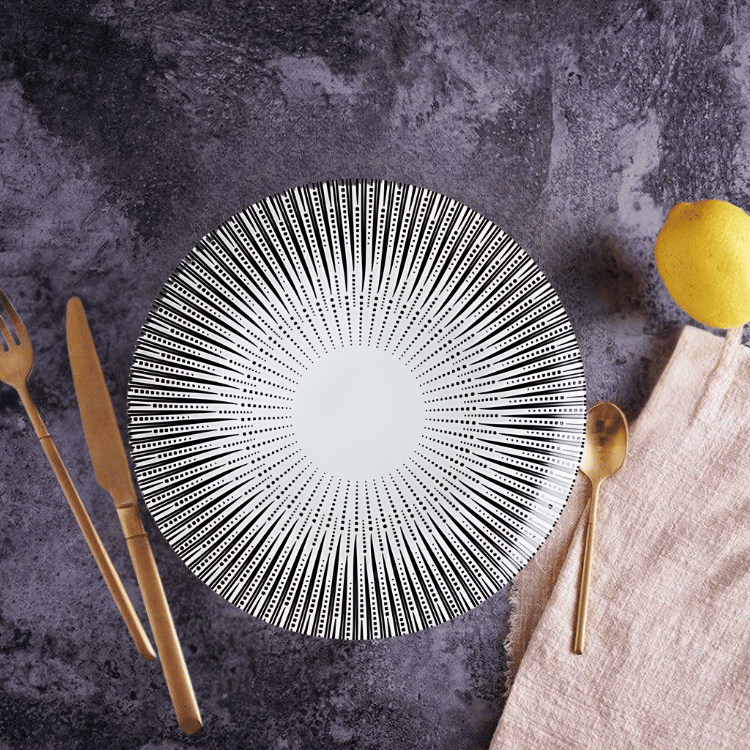 Zaphire – Artistic Ceramic Plate Collection 8